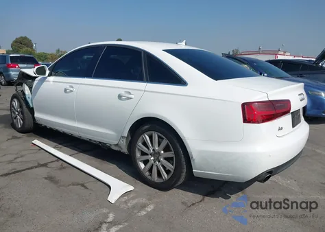 2014 Audi A6 2.0T Premium z USA, uszkodzony, nr VIN WAUDFAFC0EN111730